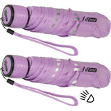 mini kinderparaplu Safety Reflex extra light, violet