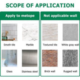 Materiaal: wandspiegel van hoogwaardig glas. De glazen spiegel maakt gebruik van geavanceerde polijsttechnologie om delicate randen te garanderen.