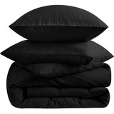 Dekbedovertrek 220 x 240 cm met 2 kussenslopen 65 x 65 cm, beddengoed voor tweepersoonsbed 200 x 200 cm, met ritssluiting, dekbedovertrek van microvezel, wit, 260 x 240 cm, 240 x 260 cm