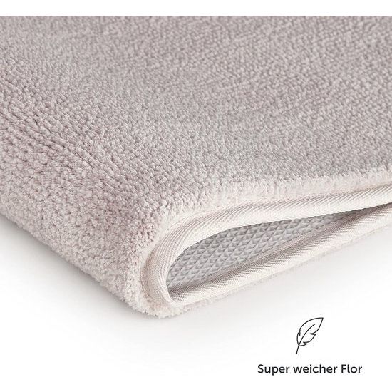 Zachte badmat; antislip; 50 x 80 cm