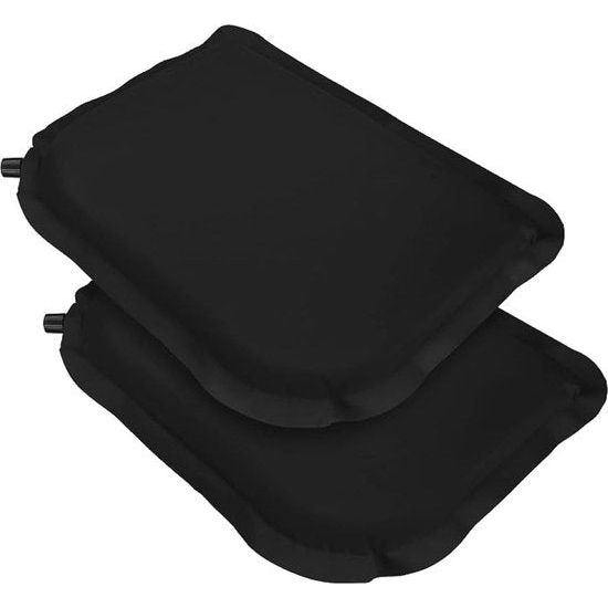 Zelfopblazend campingzitkussen, 40 x 30 x 3,8 cm, thermokussen, isolerend, outdoor zitmat, ultralicht