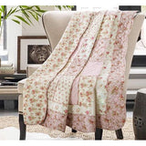 sprei,100% katoenen hoes, gewatteerde vulling van 80% katoen + 20% polyester