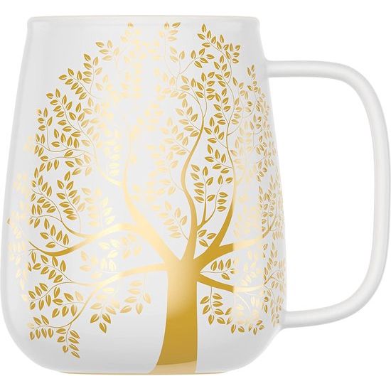 Grote koffiemok van porselein, 600 ml, grote koffiemok, cadeaus voor vrouwen, jumbobeker, koffiemok, XXL, koffiekop, kantoorbeker, wit