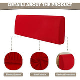 Hoes voor het hoofdbord van het bed, rekbaar, wasbaar, verdikt, spandex, all-inclusive stofdicht, hoofdbordhoes