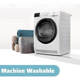 Vloerkleed, 80 x 120 cm Fluffy Microfiber Wasbare Badmat Badmat Antislip Badkamertapijt voor Badkamer Woonkamer (Turquoise)