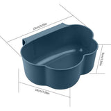 Opvangbak voor keukenafval, verpakking van 3 afvalbakken, hangende commode-organizer voor keukenkastdeur voor het ophangen van huishoudelijk afval