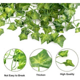 12 stuks kunstklimop, hangende slinger, kunstklimopslinger, 20 meter, voor bruiloft, feest, keuken, tuin, wanddecoratie