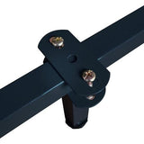 Bedframe steunvoet, bedpoten, steunvoeten voor meubels, verstelbare bedvoeten, intrekbaar metaal voor bedframe, 2 stuks (15cm-22cm)