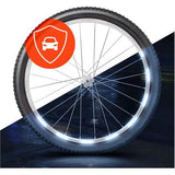 Fiets reflectorstickers - Set van 60 voor 26/27,5/28/29 inch fietsvelg - aanvulling op kattenogen - fietsfolie velgrandsticker