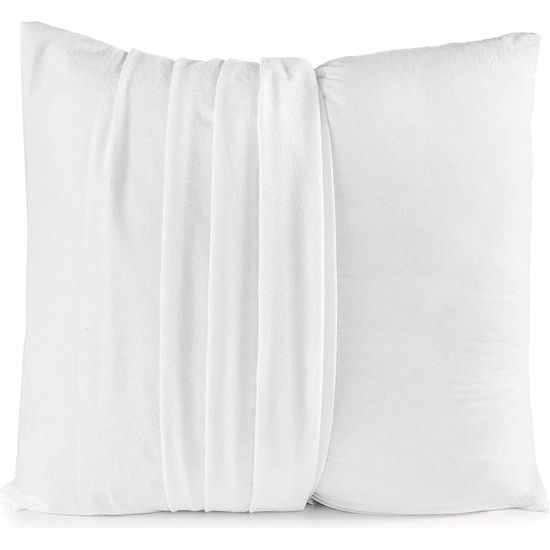 beschermende kussenbeschermer, set van 2, 40 x 60 cm met geweven, 100% katoen kussenhoes, kussensloop tegen mijten