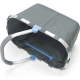 Basalt, stevige boodschappenmand met veel opbergruimte en praktische binnenzak, elegant en waterafstotend design