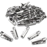 Pak van 80 wasknijpers, roestvrij staal, 2,7 inch, duurzaam, winddicht, roestvrijstalen metalen wasknijpers voor handdoeken, sokken, ondergoed, kleding