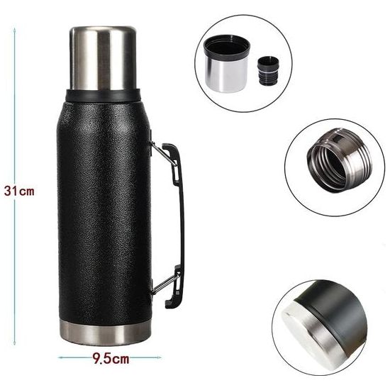 Classic Legendary Thermosfles Geïsoleerde Roestvrijstalen Drinkfles Thermos Fles Lekvrije Geïsoleerde Fles Dubbelwandig Thermos Houdt 50 uur