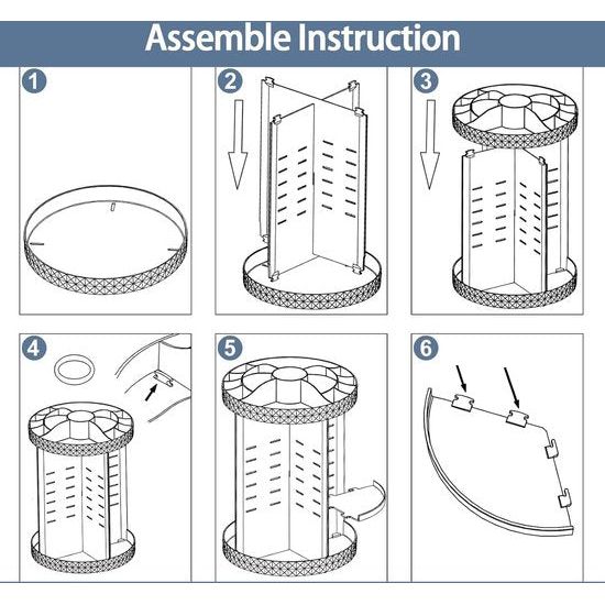 Roterende make-up organisator, 360° schoonheid cosmetische organisator, 8 lagen verstelbare doe-het-zelf draaiende cosmetische opslag, huidverzorging organisator voor dressoir, badkamer