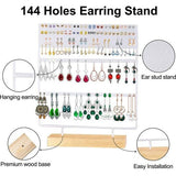 Organizerstandaard, displayhouder voor studs, oorbelhouder, standaard voor het ophangen van studs en oorbellen