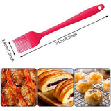 Siliconen bakvorm cakevorm siliconen bakvormen 26 cm siliconen laagcake bakvorm met siliconen kwast voor quiche pizza taart taart