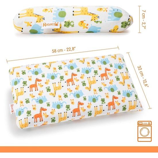 Kussen wit 58 x 32 cm