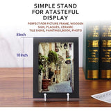 IJzeren standaard voor het weergeven van foto's, boeken, kunstwerken