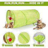 Kattenspeelgoed, 21 stuks, kattenspeelgoedset met kattentunnel, ballen, springspeelgoed, pluche speelgoed, speelgoedmuizen, teaser voor kitty, konijnen, puppy's