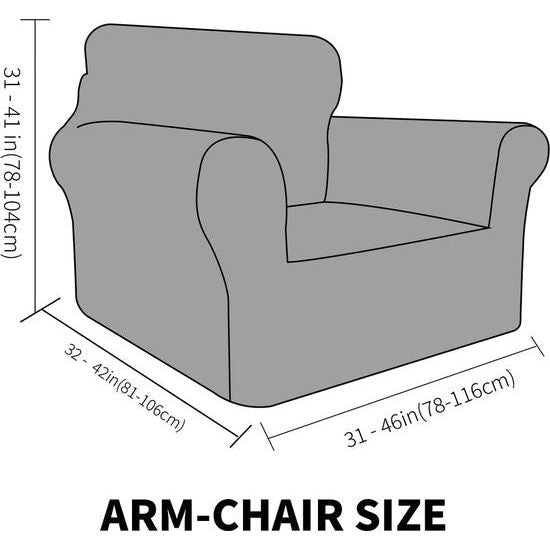 Dikke fluwelen stoelhoezen voor fauteuil, stretch, antislip bankovertrek, 1-zits, honden, katten, huisdieren, woonkamer, 1-delige bankbeschermer, stoelhoes (1-zits, zwartgroen