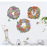 Diamond Painting gecombineerd met een tafelkrans