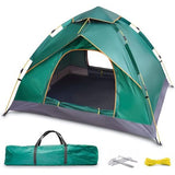 Campingtent voor 2-3 personen, pop-uptent met snelle opbouw, automatisch voor festivals, camping, tenten en dergelijke, opbouw, in 60 seconden