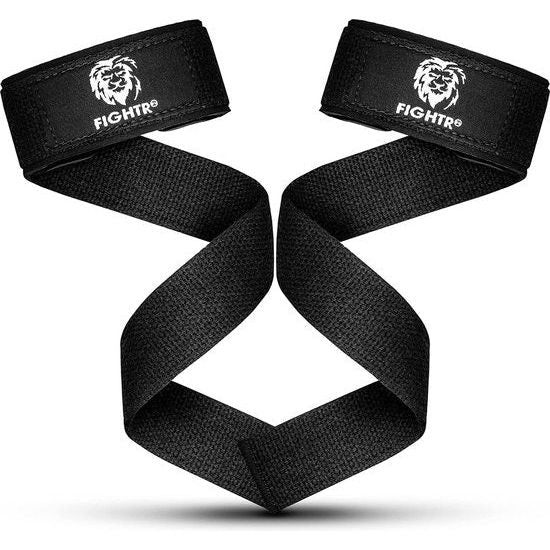 Trefhulpmiddelen (gevoerd) voor krachttraining, bodybuilding, fitness - kruisheffen riemen - professionele lifting straps voor mannen en vrouwen