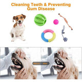 12-delige hondenspeelgoedset, duurzaam hondenspeelgoed, touwspeelgoed voor kleine huisdieren, puppyspeelgoedset, verlicht verveling en stress voor kleine, middelgrote en grote honden