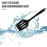 Keukengerei, 22-delig, volledig silicone, hittebestendig, anti-aanbaklaag, BPA-vrij, spatel, lepel, tang, garde, kookgerei