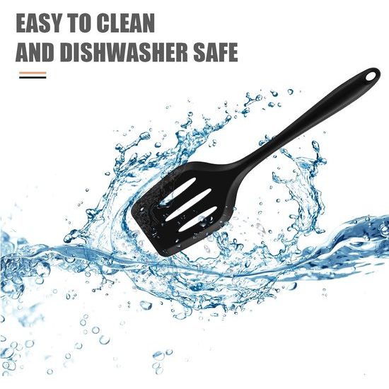 Keukengerei, 22-delig, volledig silicone, hittebestendig, anti-aanbaklaag, BPA-vrij, spatel, lepel, tang, garde, kookgerei