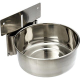 RVS kommontageplaat, 15,0 cm, 1,00 liter, zilver