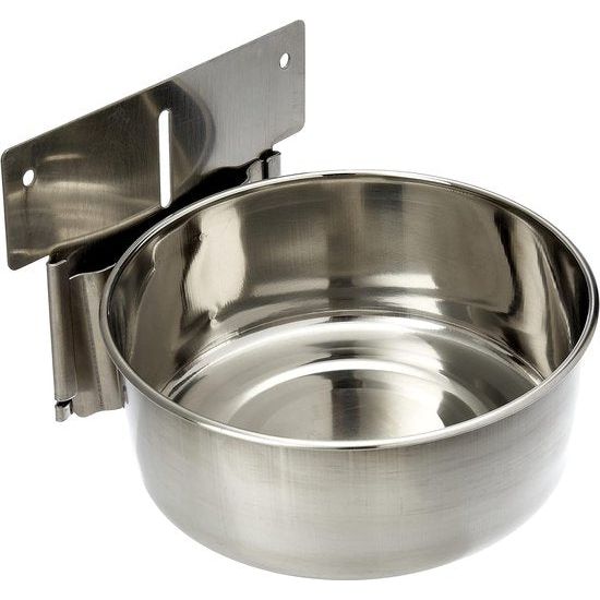 RVS kommontageplaat, 15,0 cm, 1,00 liter, zilver