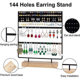 Organizerstandaard, displayhouder voor studs, oorbelhouder, standaard voor het ophangen van studs en oorbellen