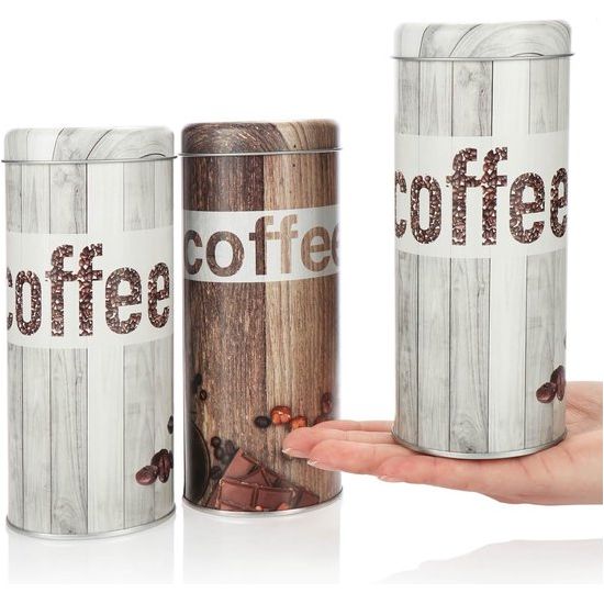 bewaarbussen voor koffiepads, 3 stuks