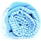 100% katoen Turkse dunne hamamdoek, pesthemal, badhanddoek, strandhanddoek, 170 x 90 cm - gemaakt in Turkije