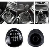 6 versnellingen auto versnellingspook auto PU lederen schakelknop schakelaar hendel