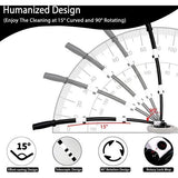 15° boog autowasborstel met lange handgreep, telescoop staal, 109 cm, aluminium autoborstels, zachte autowasmop, flagrant, reinigingsborstels voor vrachtwagens, suv, caravans, wasborstel, camper, microvezelmop