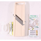 groenteschaaf, kunststof, wit/eierschaalkleuren, 31,1 x 8,9 x 3,2 cm