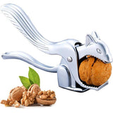 Notenkraker Walnoten, 2023 Leuke Eekhoorn Notenkraker RVS Walnoot Peeling Tool Cracker, Gegoten Zink Pecan Cracker, Notenkraker Werkt