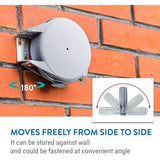 Long Wand Waslijn, uittrekbaar, 12 m