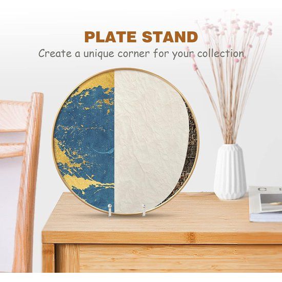 Ezel staander plaat standaard metaal - 2 stuks bordenstandaard - decoratieve bordenhouder - decoratieve plaat houder - ijzeren ezel voor borden | foto | boeken | afbeelding | fotolijst - zilver - 20,5