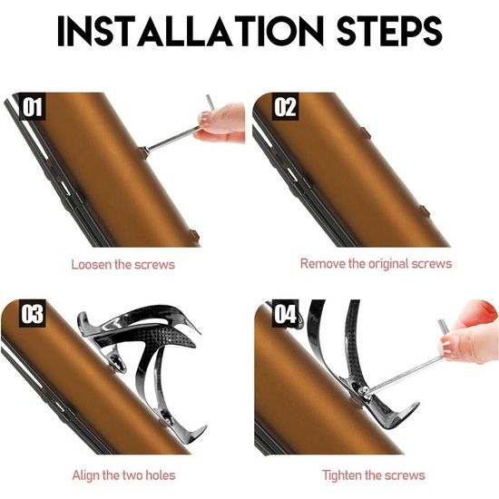 Fiets flessenhouder volledig 3K carbon waterflessenhouder lichte drankhouder van koolstofvezel voor mountainbike racefiets hybride fiets tourfiets en elektrische fietsen