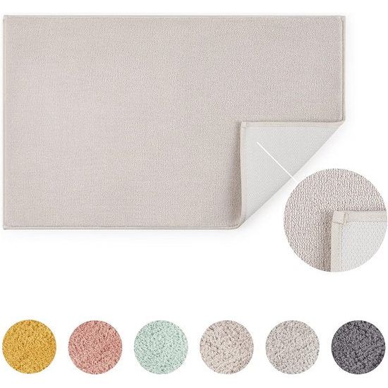 Zachte badmat; antislip; 50 x 80 cm