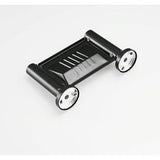 Zeepbakje Wandgemonteerde roestvrijstalen muur Badkamer Keuken Zwart Zeepbakje RVS Badkamer Muurhouder Mand Plank 12,4 cm