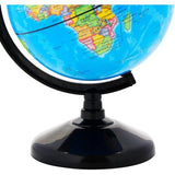 14 cm, Duitse kaart, wereldbol, educatief, draaibaar, pedagogisch/geografisch, educatief materiaal, politieke kaart, diameter 14 cm