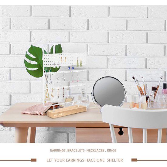 Organizerstandaard, displayhouder voor studs, oorbelhouder, standaard voor het ophangen van studs en oorbellen