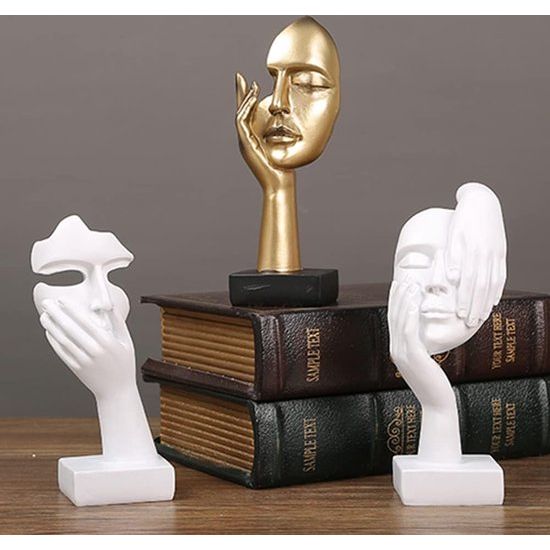 Decoratieve figuren, decoratie woonkamer, standbeeld van Venus, Home Store decoratie, moderne woonkamerornamenten, polyhars, cadeau (rustig)