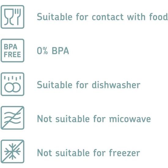 2-delig Vershouddozen starterset Meat and Cheese Modula voorraaddoos - ideaal voor het bewaren van levensmiddelen - vaatwasmachinebestendig, wit
