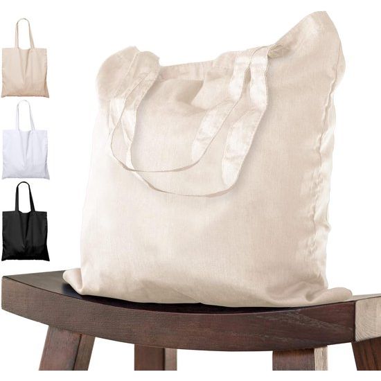 Katoenen tas 38x42 cm 10 stuks onbedrukt, lange hengsels, stoffen tas, draagtas, tas, katoenen tas, jute tas Katoenen tas 38x42 cm 10 stuks onbedrukt, lange hengsels, stoffen tas, draagtas, tas, katoenen tas, jute tas