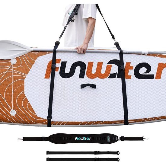 SUP-draagriem, verstelbare schoudersteun voor surfplank, kajak, kano, longboard, peddelboard accessoires